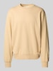 CHAMPION Sweatshirt mit Label-Stitching Beige