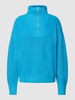 Jake*s Casual Gebreide pullover met schipperskraag Hemelblauw