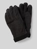 Hestra Handschuhe mit elastischem Bund Black