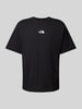 The North Face T-shirt met labelprint Zwart