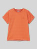 Mayoral T-shirt met labelmotief Oranje