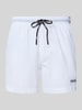 HUGO Badehose mit Tunnelzug Modell 'HAITI' Weiss