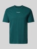 Marc O'Polo T-shirt met labelprint Petrol