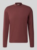 DRYKORN Longsleeve mit Stehkragen Modell 'MORITZO' Bordeaux