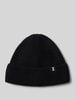 Armedangels Beanie mit Label-Detail Modell 'NILDAAO' Black