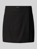 Only High Waist Leinenrock in Wickel-Optik Modell 'BRIE-CARO' Black