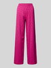 Jake*s Casual Pyjama-Hose mit elastischem Bund Fuchsia