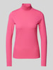 Marc Cain Longsleeve mit Stehkragen Pink