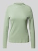 Christian Berg Woman Shirt met lange mouwen en col Rietgroen