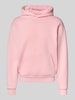 REVIEW Hoodie mit Logo-Print Rosa