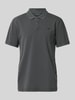 Tom Tailor Regular fit poloshirt in used-look Lichtgrijs