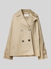 Marc O'Polo Regular Fit Caban-Jacke aus reiner Baumwolle Sand
