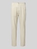 MCNEAL Leinenhose aus Leinen-Mix Offwhite Melange