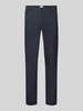 Brax Schmale Hose aus Baumwoll-Mix Modell 'Fabio' Marine