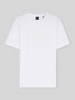 BOSS Orange regular fit T-shirt van puur katoen model 'TE_LOGO' Wit