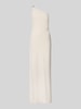 Lauren Ralph Lauren Abendkleid im One-Shoulder-Look Modell 'BELINA' Beige