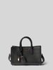 MICHAEL Michael Kors Lederhandtasche mit Label-Anhänger Modell 'SCARLETT' Black