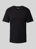 Jack & Jones T-shirt met labeldetail, model 'ORGANIC' Zwart