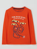 Blue Seven Shirt met lange mouwen met print Oranje