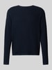 Jack & Jones Gebreide pullover met ronde hals, model 'GEORGE' Marineblauw