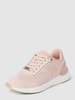 CK Calvin Klein Sneaker mit Label-Details Modell 'FLEXI RUNNER' Hellrosa