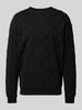 JOOP! Collection Sweatshirt mit gerippten Abschlüssen Black