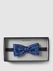 Paul Dantus Fliege mit Allover-Muster Blau