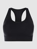 Saisei Bustier mit wattierten Cups  Schwarz