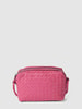 Abro Umhängetasche mit Strukturmuster Modell 'PIUMA' Pink