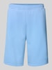REVIEW Shorts mit elastischem Bund Hellblau