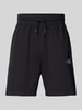 The North Face Relaxed Fit Sweatshorts mit Label-Stitching Black