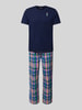 Polo Ralph Lauren Underwear Pyjama mit Motiv-Stitching Bleu