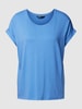 Only T-shirt met ronde hals, model 'Moster' Koningsblauw