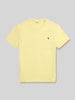 Polo Ralph Lauren męski t-shirt o kroju regular fit z czystej bawełny Jasnożółty