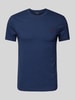 Polo Ralph Lauren T-Shirt mit Label-Stitching Marine Melange