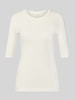 Closed T-shirt met ronde hals en 1/2-mouwen Offwhite