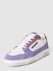 REVIEW Sneakers met labeldetails Violet