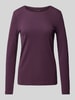 Christian Berg Woman Longsleeve mit Rundhalsausschnitt Lila