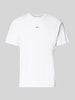 BLKVIS T-Shirt mit Label-Stitching Weiss
