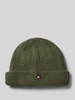 Tommy Jeans Czapka z wyhaftowanym logo model ‘HERITAGE’ Khaki