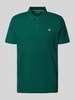 Tom Tailor Regular Fit Poloshirt aus reiner Baumwolle Dunkelgruen