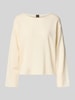 BOSS Orange sweter o kroju regular fit z mieszanki kaszmiru i wełny żywej model 'C_Faprosa' Złamany biały