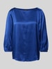 Marc Cain Regular Fit Bluse mit 3/4-Arm Royal