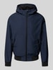 CARS JEANS Windbreaker met capuchon, model 'YXAM' Marineblauw