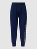 Polo Ralph Lauren Underwear Sweatpants mit Label-Print Modell 'LOOPBACK' Dunkelblau