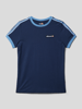 Ellesse T-Shirt mit Kontraststreifen Modell 'Giovi' Marineblau