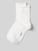 JOOP! Collection Sokken met labelstitching Wit