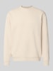 Selected Slim fit pullover van 100% katoen 'TOM' Offwhite