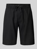 MCNEAL Bermuda met elastische band Zwart