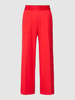 Cambio Spodnie materiałowe o kroju regular fit w kant model ‘CAMERON UTILITY’ Czerwony